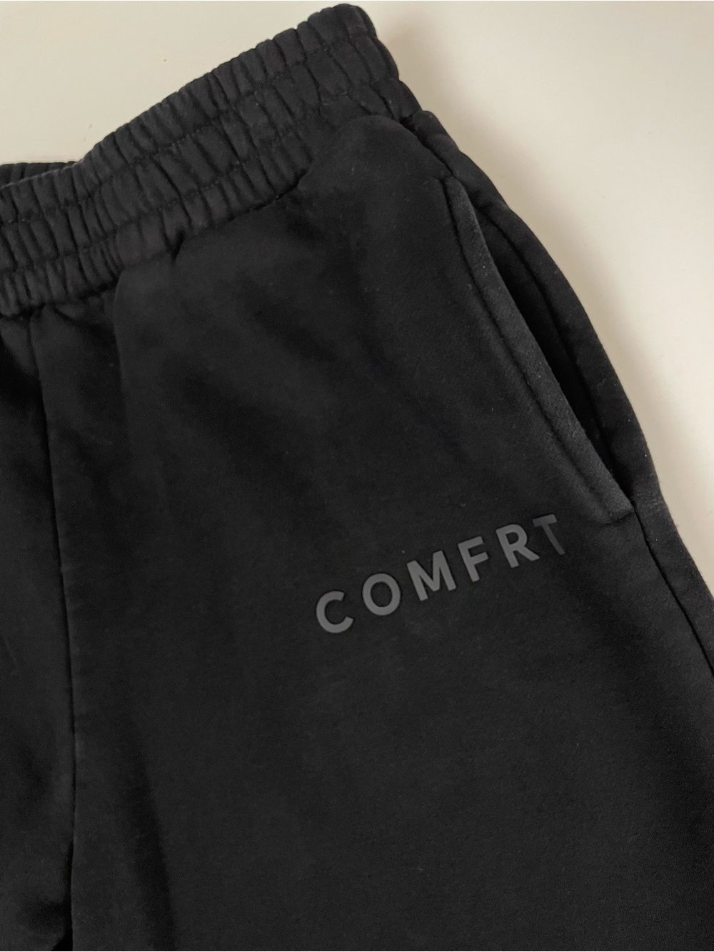 Comfrt Tranquil Oversized Sweatpants Obsidian Black Large - Picture 9 of 13